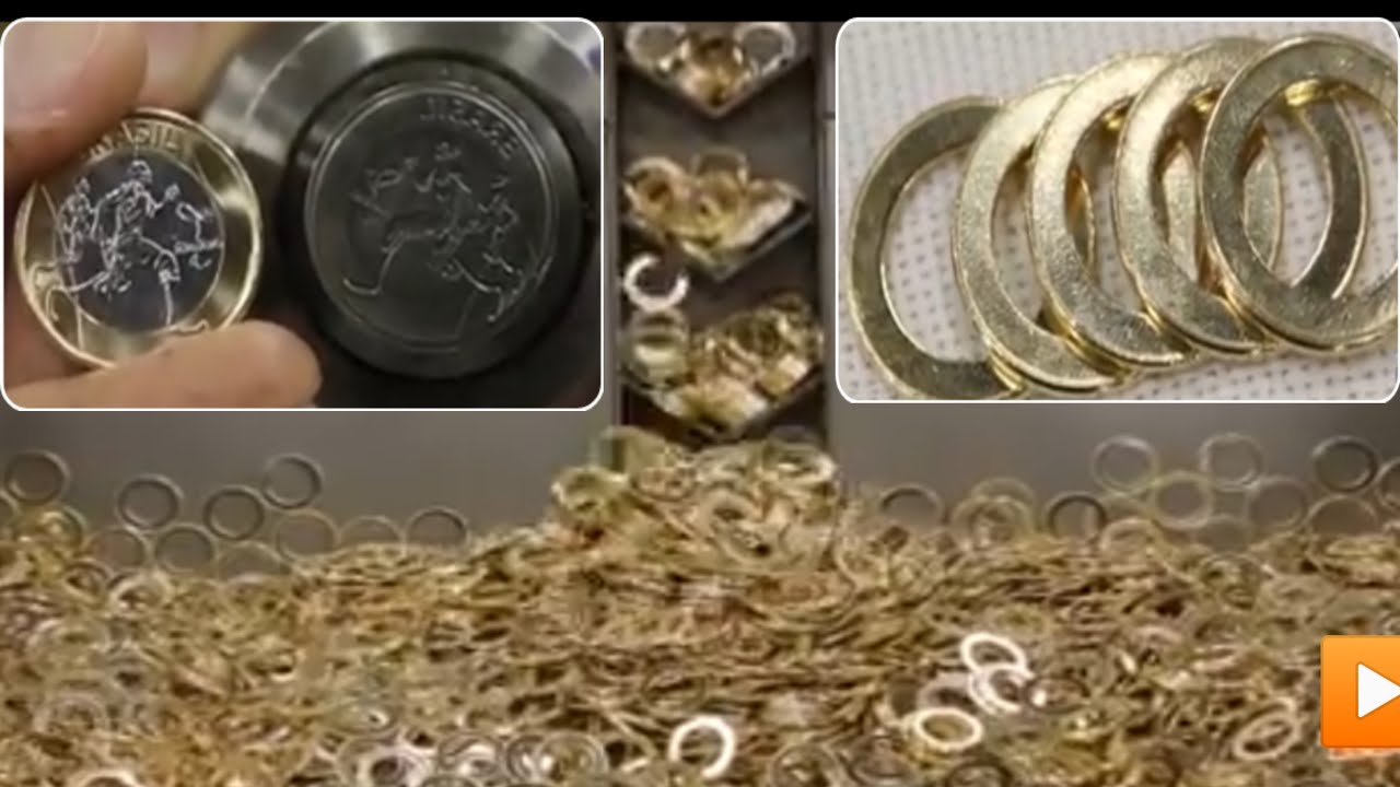 COMO SÃO FEITAS AS MOEDAS NA CASA DA MOEDA DO BRASIL