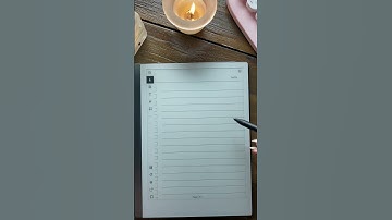 How to Make a NATIVE reMarkable NOTEBOOK using their templates #remarkable2 #notebook2023