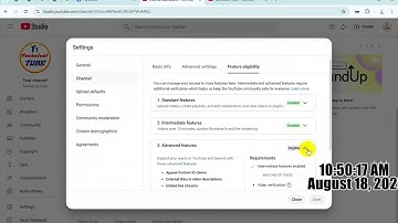 How To Get Access advanced features on New YouTube Channel