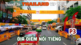 DU LỊCH THÁI LAN BANGKOK PATTAYA TOUR VIP Tập 3 | Tham quan Chùa Wat Traimit và Buffet Baiyoke Sky