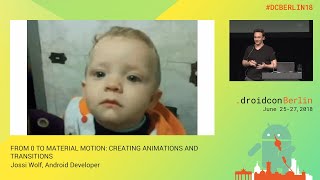 FROM 0 TO MATERIAL MOTION: CREATING ANIMATIONS AND TRANSITIONS Wealth