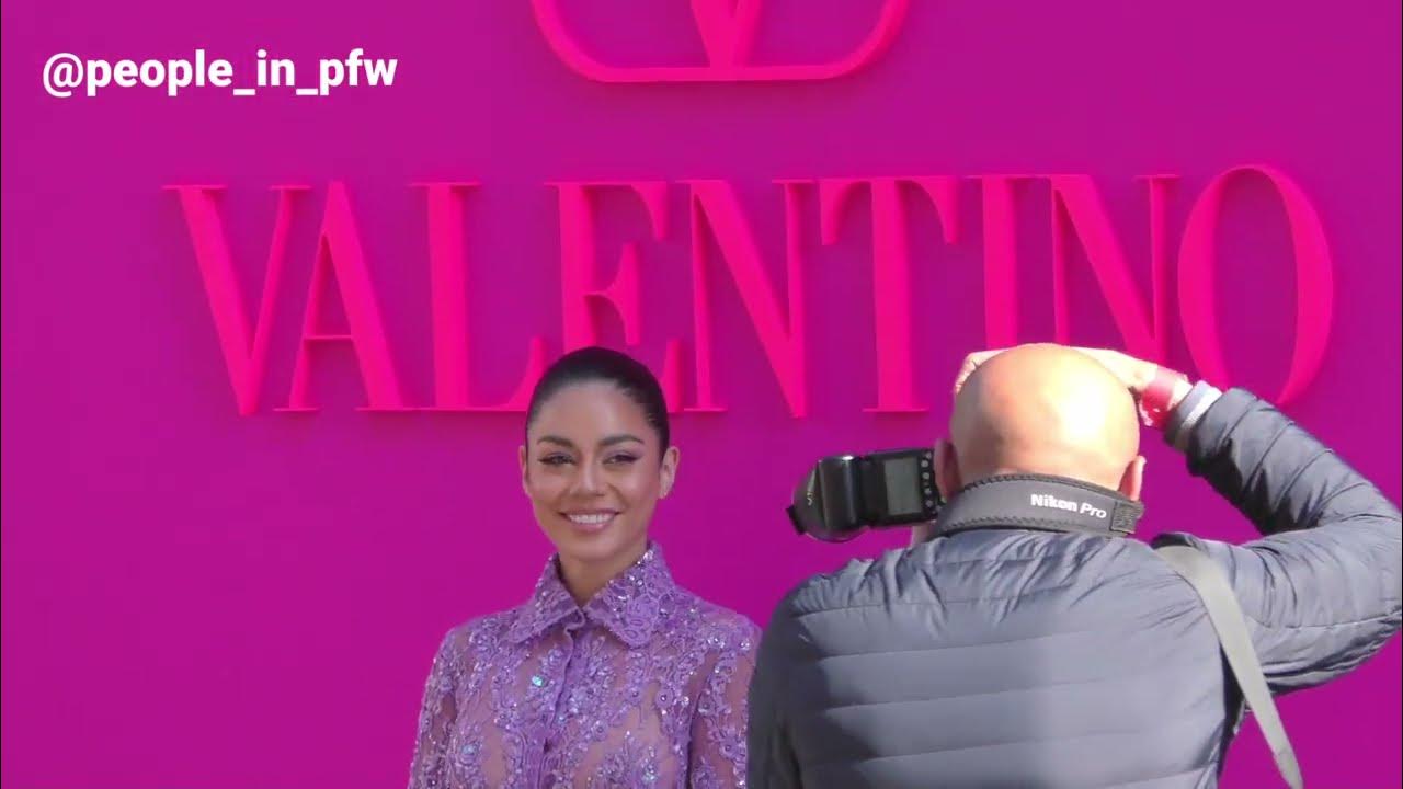Vanessa Hudgens - Valentino Fall Winter 22/23 fashion show in Paris