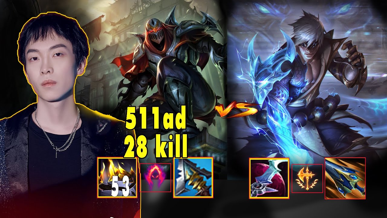 511AD 28 Kill Jungle Zed – Epic Comeback Carry