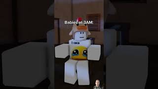 The Baby Alarm #Pmdamiann #Robloxanimation Ib: Itsandrewz