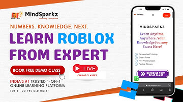 Game, Code & Create – Join Roblox Class at @Mindsparkz.online