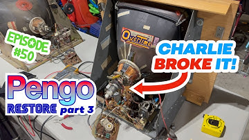 Monitor Disaster! 💔😭 G07 Tube Swap & Manual Degaussing: Sega Pengo arcade restoration Part 3 🧊🐧