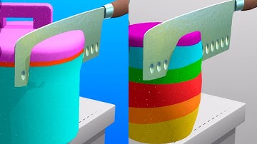 Very satisfying and relaxing ASMR slicing game