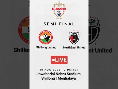 SHILLONG LAJONG FC vs NORTHEAST UNITED FC | DURAND CUP | JAWAHARLAL NEHRU STADIUM | SHILLONG | LIVE SHILLONG LAJONG FC vs NORTHEAST UNITED FC | DURAND CUP | JAWAHARLAL NEHRU STADIUM | SHILLONG | LIVE Thumbnail