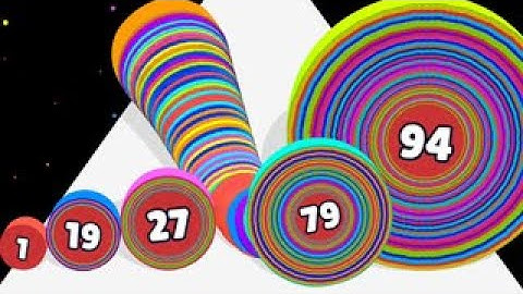 🍎LEVEL UP CIRCLES - ASMR Gameplay (Flexy Ring Layer Runner)