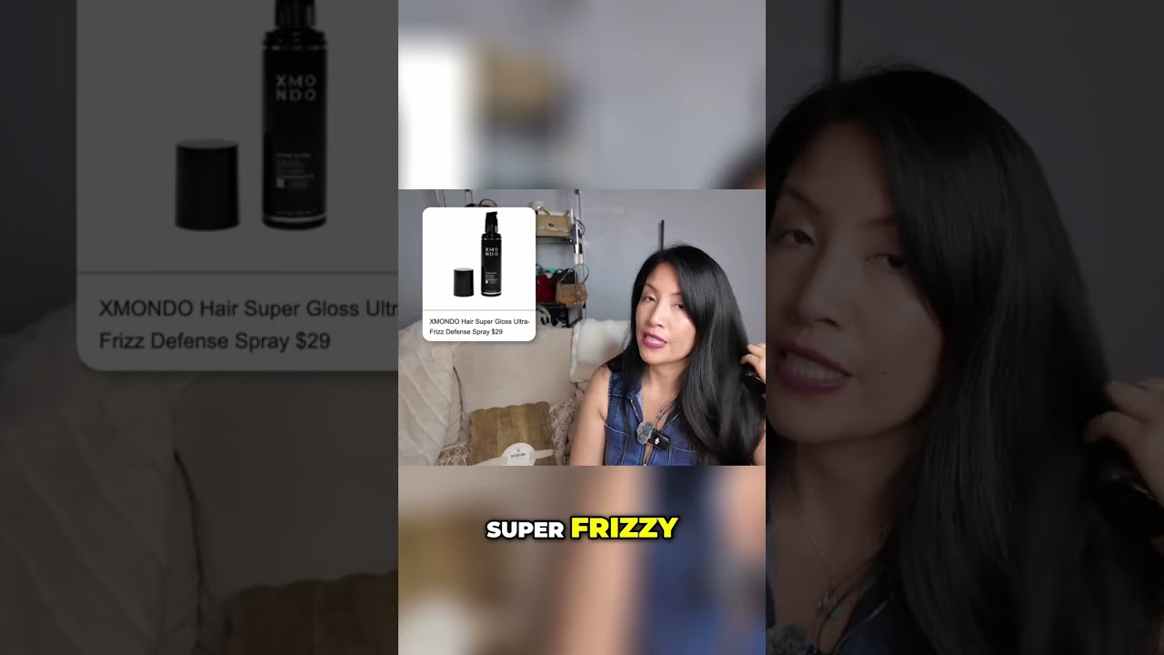 FABFITFUN FALL 2025 BOX REVEAL! Super Gloss Shine Spray: Frizz Defense Review & Demo #shorts