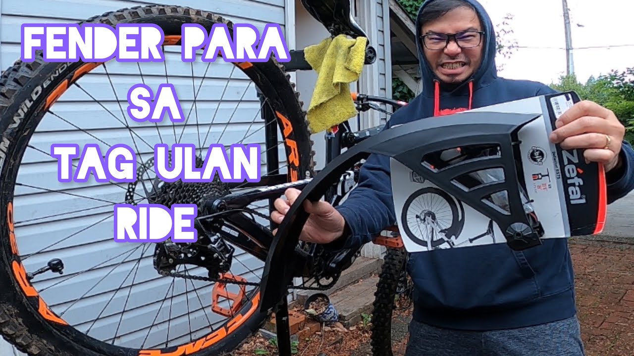 Zefal mud deflector for rainy days