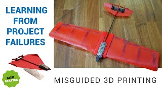 3D printed remote control plane: A learning experience