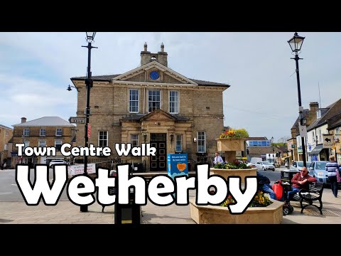 Wetherby, West Yorkshire【4K】| Town Centre Walk 2021