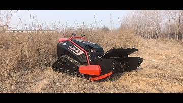 Mowing video - Vigorun Remote control flail mower (MTSK1000 with flail mower)