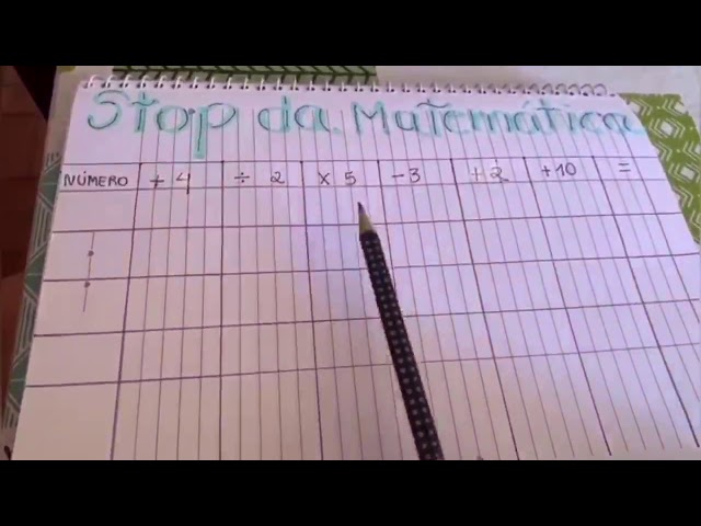 Stop um jogo matematico