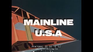 MAINLINE USA VINTAGE RAILROAD MOVIE 70882