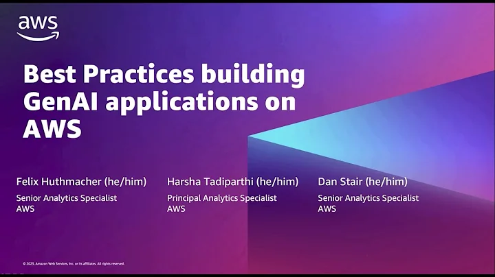 Best Practices for GenAI applications on AWS – Model Selection - Part 1 | Amazon Web Services