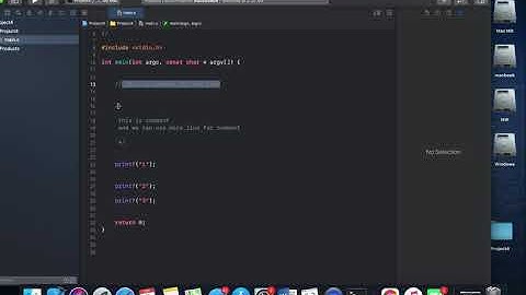C Programming #5 -  Comments