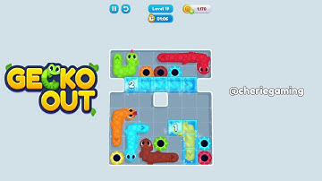 Gecko Out Level 19 Solution Walkthrough