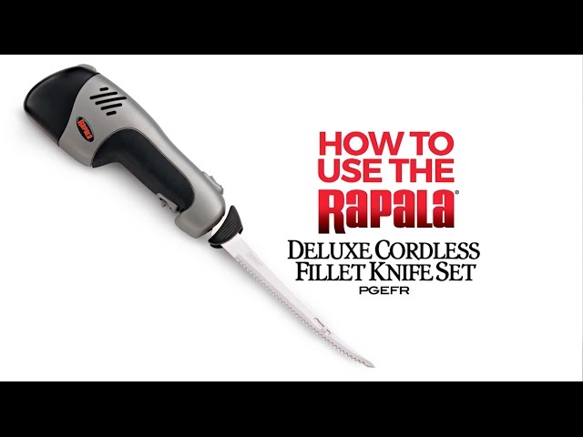 Deluxe Cordless Fillet Knife Set