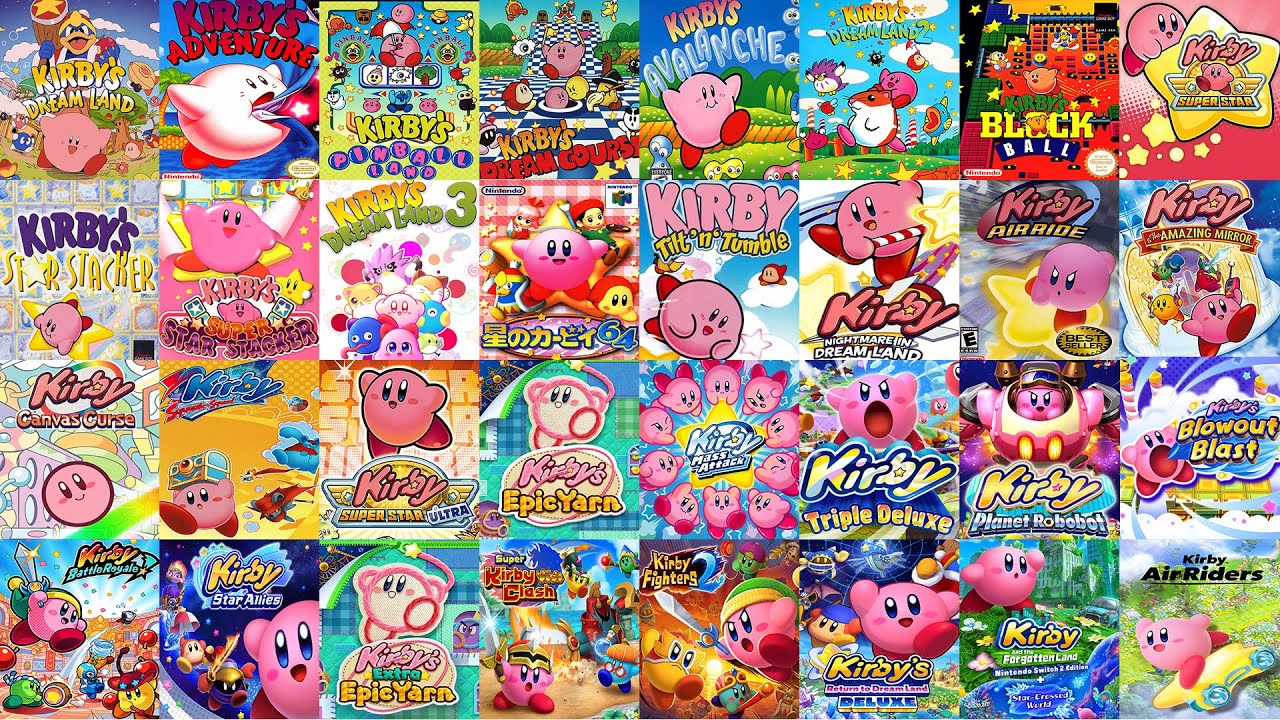 The Evolution Of Kirby Games (1992 - 2025)