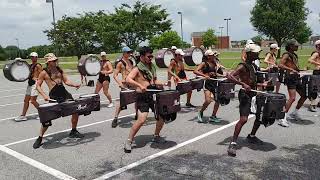 Boston Crusaders 2022 Drumline - Snake Drum Feature