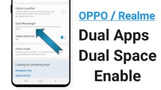 OPPO / Realme Dual Apps Dual Space Enable Hidden Tips And Tricks
