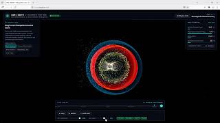Techartist on X   An interactive 3D simulation of a coronal mass ejection striking Earth, compressin