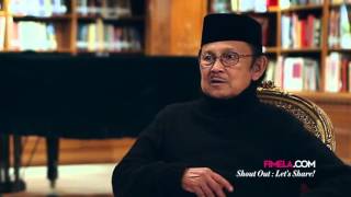 BJ Habibie: Generasi Muda Harus Punya Rasa Ingin Tahu yang Besar dan Pandai Memanfaatkan Waktu