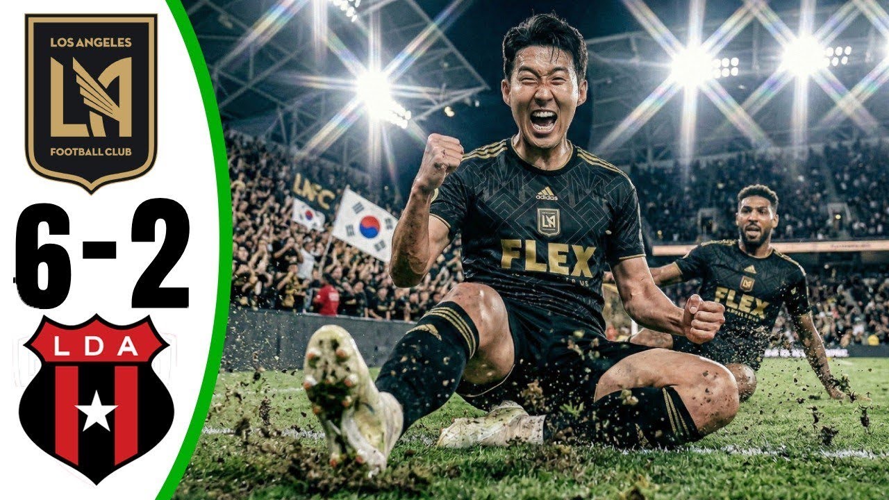 손흥민 해트트릭 - 로스앤젤레스 대 알라후엘렌세 6-2 - 모든 골 및 하이라이트 - 2026년 3월 6일