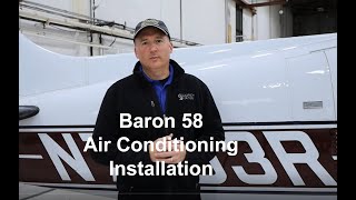 Baron 58 Air Conditioning Installation