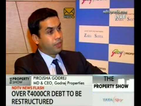 NDTV Profit- Mr. Pirojsha Godrej talks about GPL.