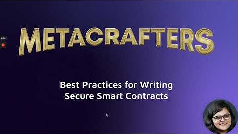 Best Practices For Writing Smart Contracts