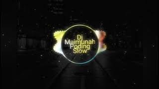 Dj Maimunah Poding slow 30 Detik