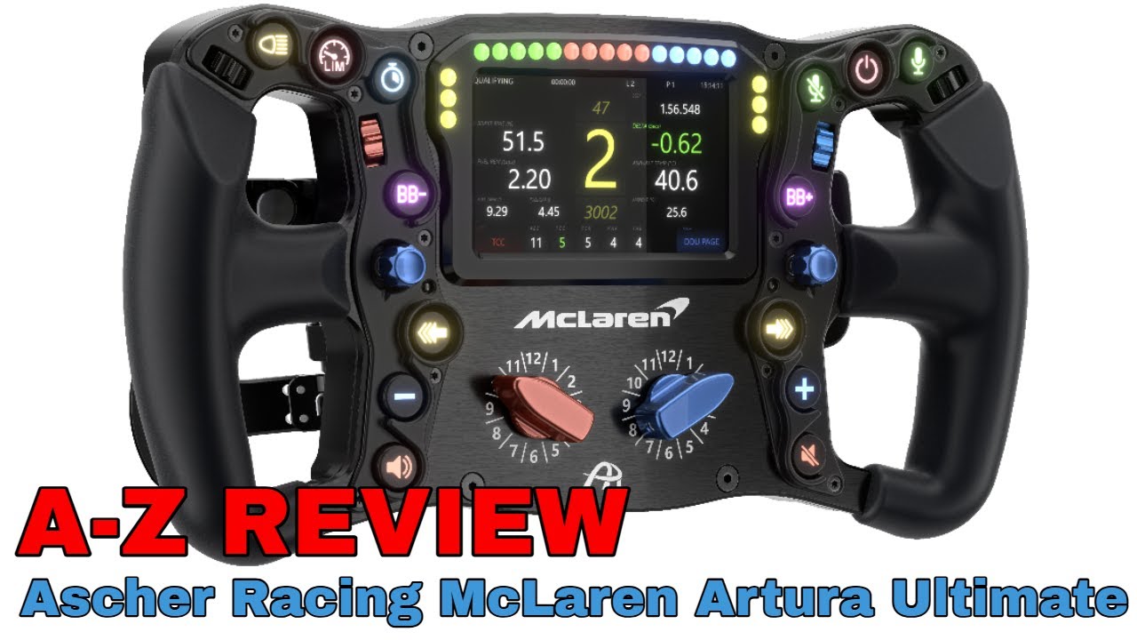 Ascher Racing McLaren Ultimate - Speerspitzenwheel mit Schönheitsfehlern im A-Z Review