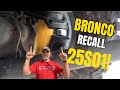 Bronco Owners Must Watch This Shock Recall Update!
