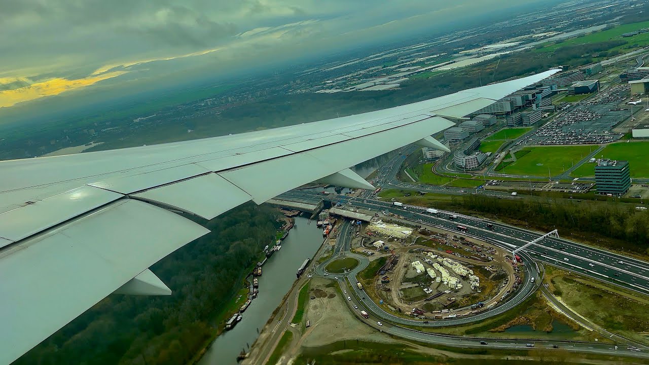 [4K] – Awesome Amsterdam Takeoff – Air Europa – Boeing 787-9 – AMS – EC-NGS – SCS 1207