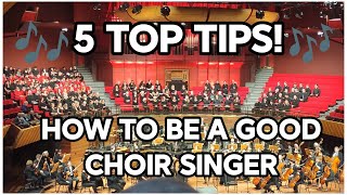How To Be A Good Choir Singer