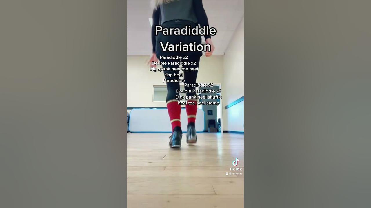 SHORTS Tap Dance Mini Tutorial Paradiddle variation YouTube
