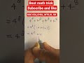 simplification of surd