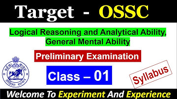 OSSC Previous Year Reasoning Questions | #ossc  #osscexam  #osscamin #osscchsl #osscaccountant