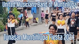 United Musicians Band of Muntinlupa - Tunasan Muntinlupa Fiesta Parade 2024