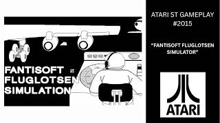 Fantisoft Fluglotsen Simulation (Atari ST / Gameplay #2015)