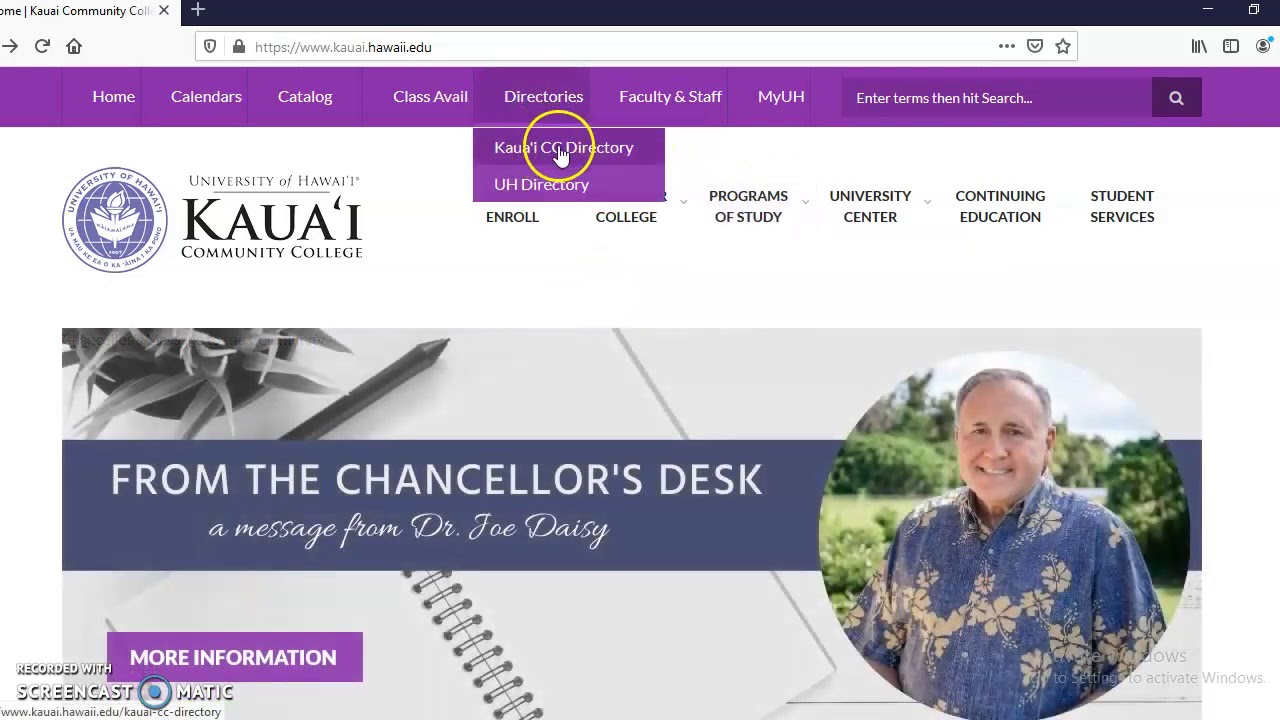 How to find your instructor's name and contact info - YouTube
