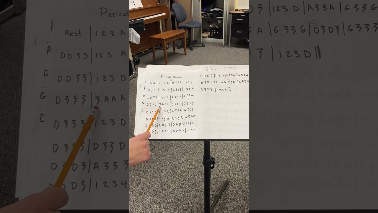 Pizzicato Boogie violin lesson