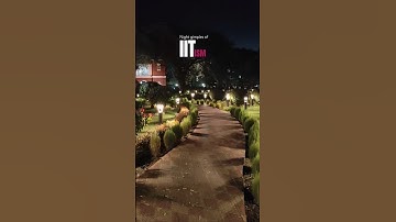Glimpse* Night at the IIT ISM Dhanbad #greencampus #hostellife #iit #iitians #iitstudents