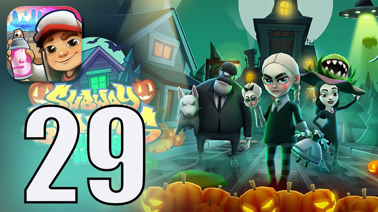 Subway Surfers Halloween Map Gameplay