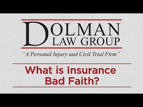 Insurance bad faith explained