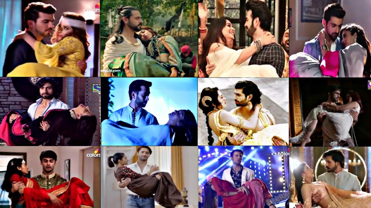 اجمل 50 لقطه الممثلين يحملون الممثلات 😍🙊// لايك🤍|| رايكم بالتعليقات🖋️