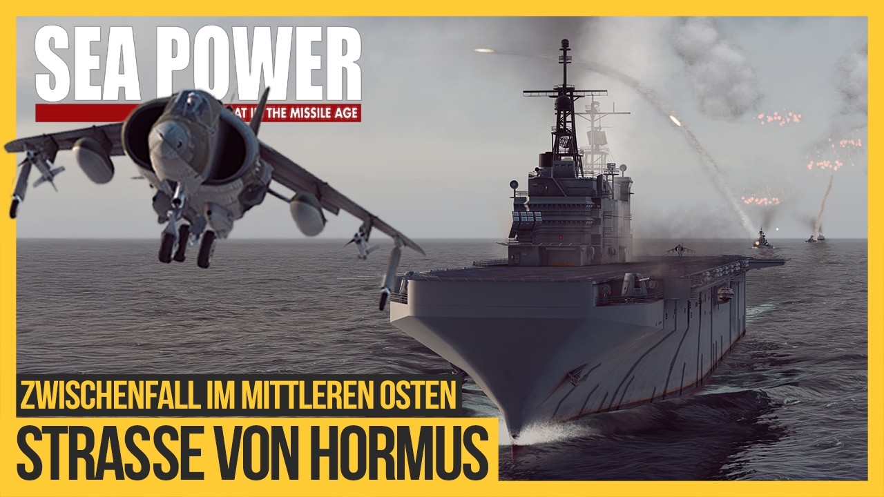 Straße von Hormus | USA vs. Iran | Echtzeit-Strategie von MicroProse mit atemberaubender Atmosphäre
